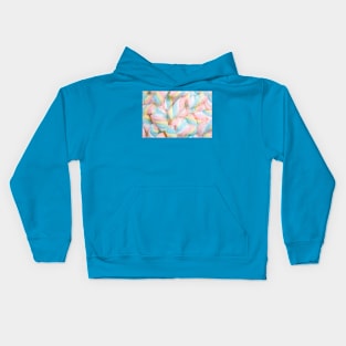 Pastel Marshmallows Painting Kids Hoodie